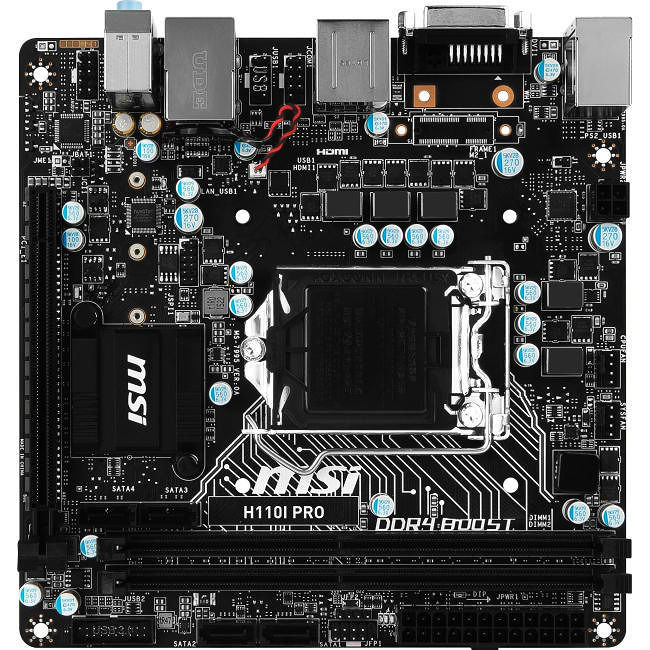 MSI H110I PRO Desktop Motherboard - Intel H110 Chipset - Socket H4