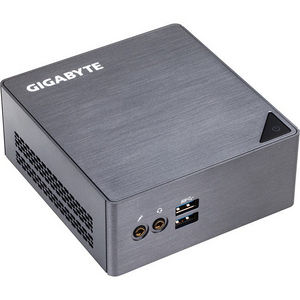 Gigabyte Gb Bsi7 6500 Brix Mini Pc Intel Core I7 I7 6500u 2 50 Ghz Ddr3l Sdram Gray Sabrepc